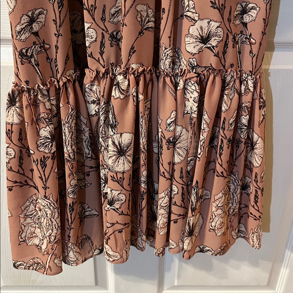 Ivanka Trump Blush Floral Maxi Dress - Picture 2 of 6